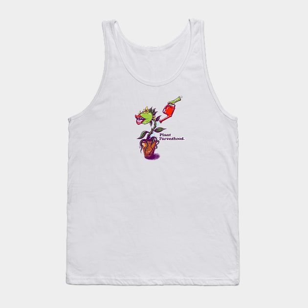 Plant Parenthood Tank Top by OatMilkLady